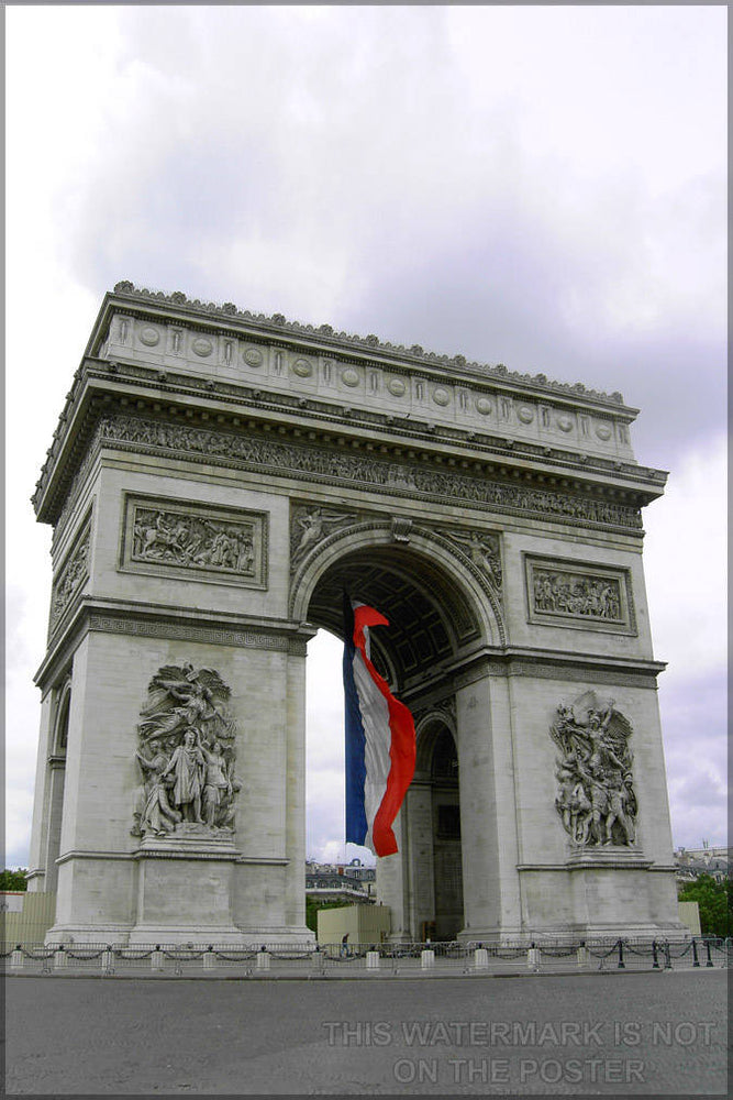 Poster, Many Sizes Available; Arc De Triomphe P1