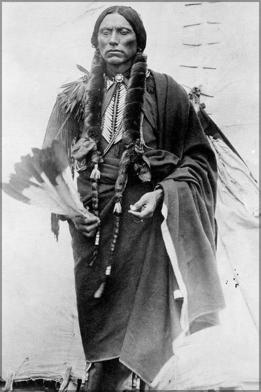 Poster, Many Sizes Available; Chief Quanah Parker Of The Kwahadi Comanche