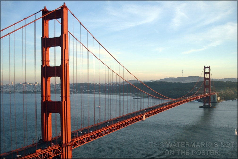 Poster, Many Sizes Available; Golden Gate Bridge