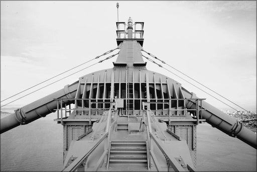 Poster, Many Sizes Available; Golden Gate Bridge Cable Seat, Haer Ca 31 31