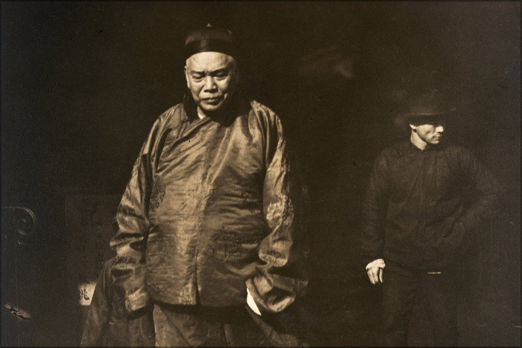 Poster, Many Sizes Available; Arnold Genthe - Merchant And Body Guard, Old Chinatown, San Francisco -