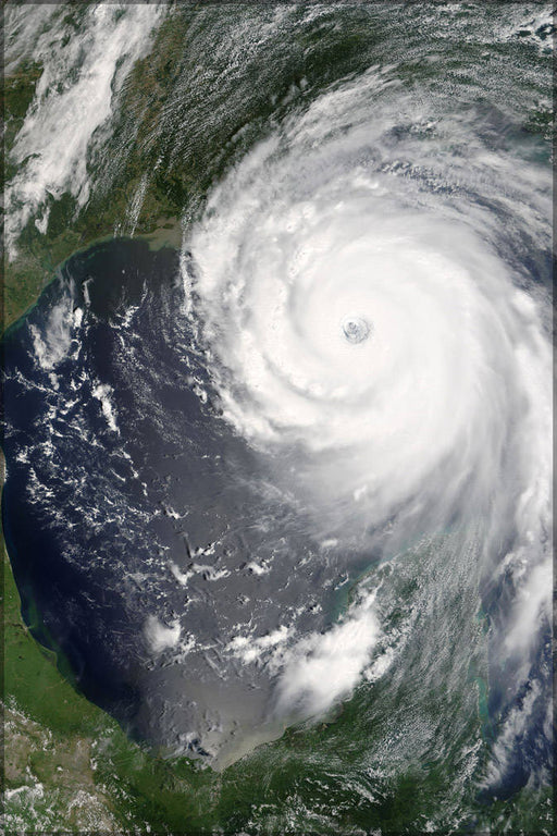 Poster, Many Sizes Available; Hurricane Katrina Near Peak Strength On August 28, 2005