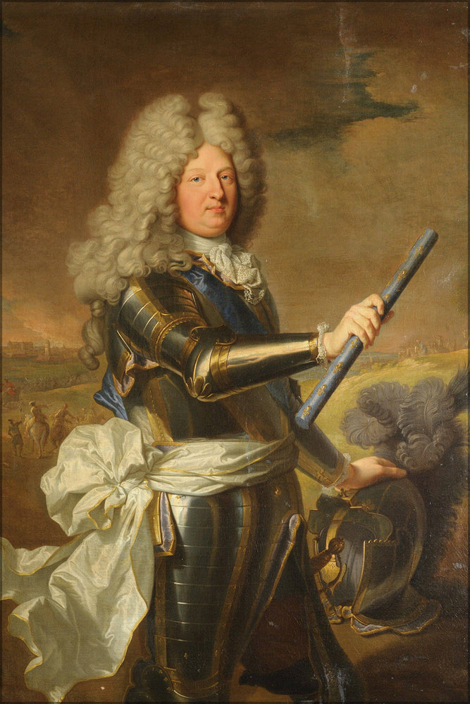 Poster, Many Sizes Available; Hyacinthe Rigaud Louis De France, Dauphin 1661 1711 , Dit Le Grand Dauphin