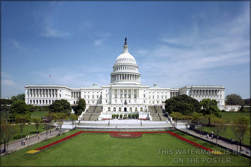 Poster, Many Sizes Available; United States Capitol Building P2