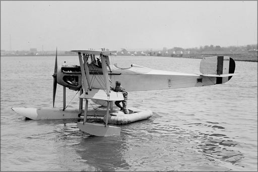 Poster, Many Sizes Available; Vought Ve-7 Bluebird Seaplane 1925