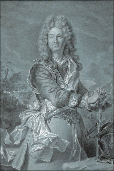 Poster, Many Sizes Available; Hyacinthe Rigaud Portrait Of A Marshal Of France, C. 1740