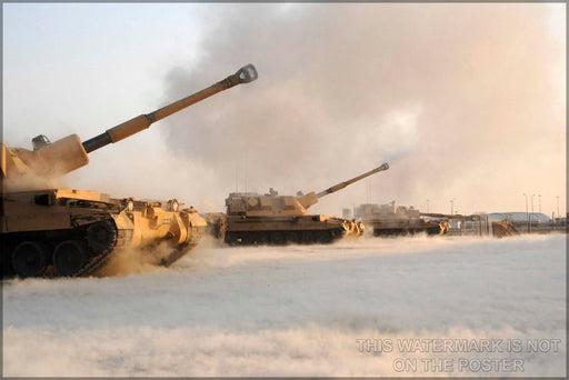 Poster, Many Sizes Available; As-90 As-90 British Self-Propelled Artillery As90