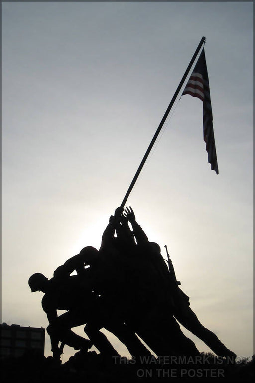 Poster, Many Sizes Available; Us Marine Corps Memorial P3