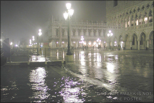 Poster, Many Sizes Available; Venice Italy At High Tide