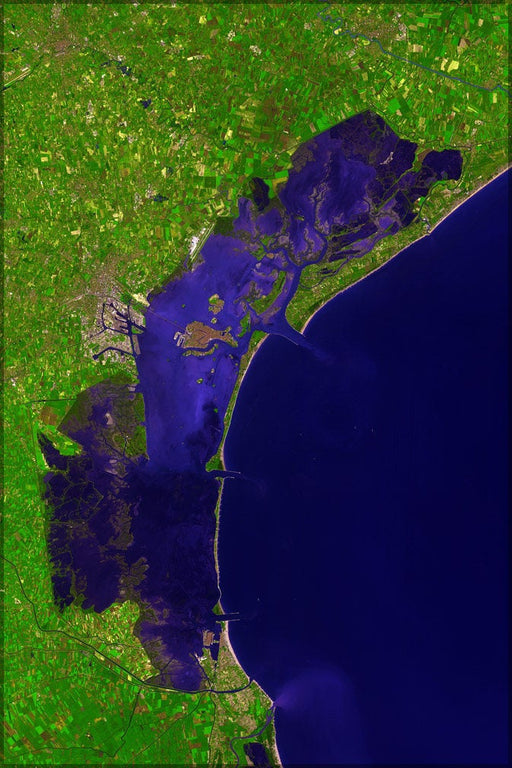 Poster, Many Sizes Available; Venice Lagoon From Space