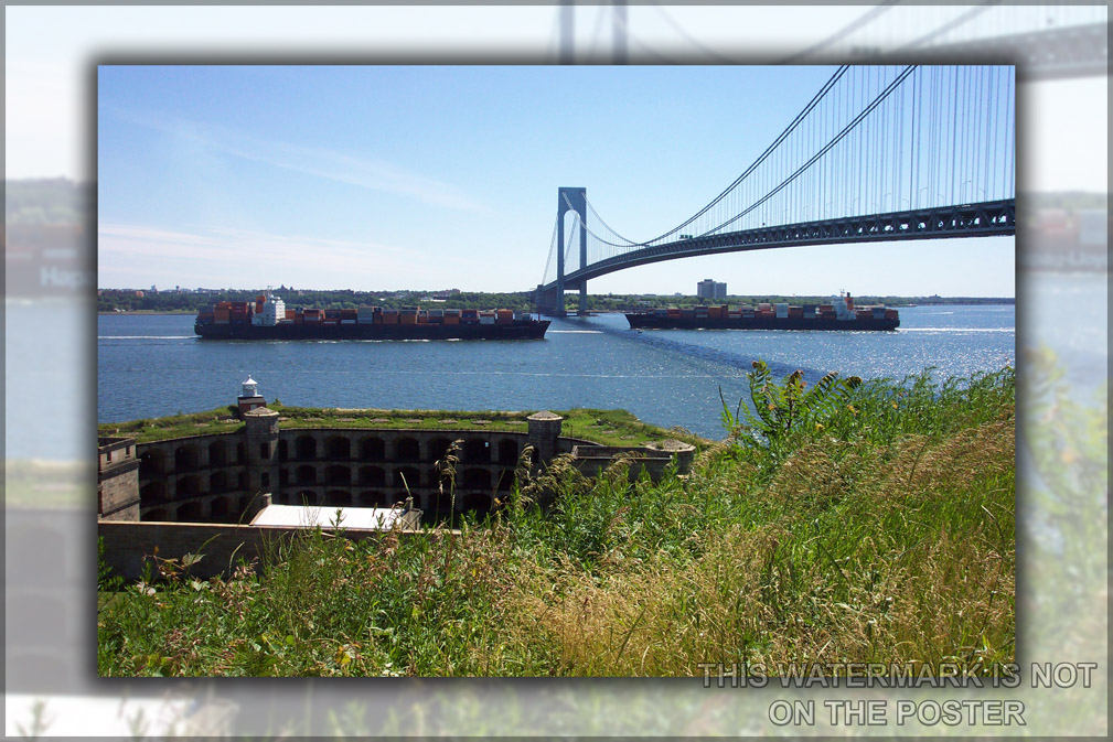 Poster, Many Sizes Available; Verrazano Narrows Bridge P5