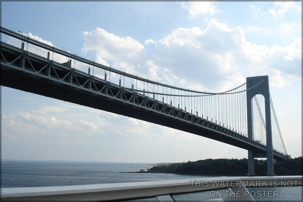 Poster, Many Sizes Available; Verrazano Narrows Bridge P7