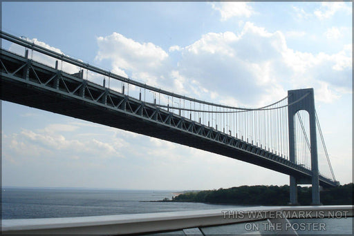 Poster, Many Sizes Available; Verrazano Narrows Bridge P7