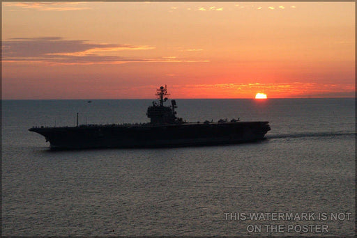 Poster, Many Sizes Available; Uss John F. Kennedy (Cv 67) P3