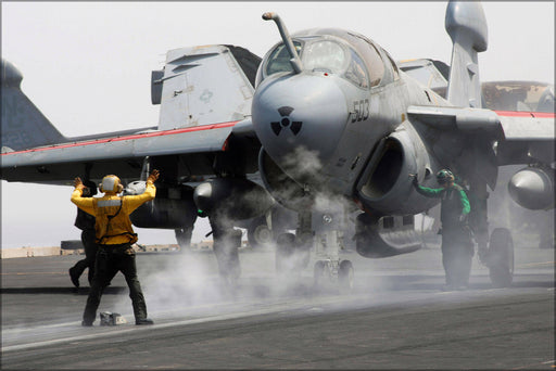 Poster, Many Sizes Available; Ea-6B Prowler (Vaq) 138 Uss John C. Stennis (Cvn 74)