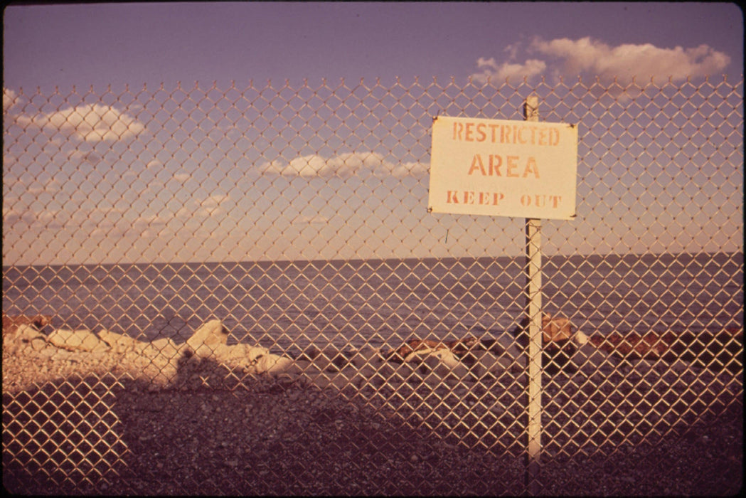 Poster, Many Sizes Available; Illinois Beach State Park On Lake Michigan. Near Zion Nuclear Plant Nara 547046