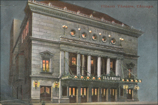 Poster, Many Sizes Available; Illinois Theatre, Chicago, Illinois