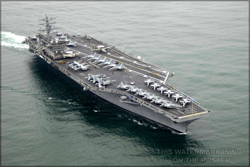 Poster, Many Sizes Available; Uss Nimitz (Cvn-68)