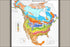 Poster, Many Sizes Available; Usda Plant Hardiness Zone Map Garden Seed Map 1990