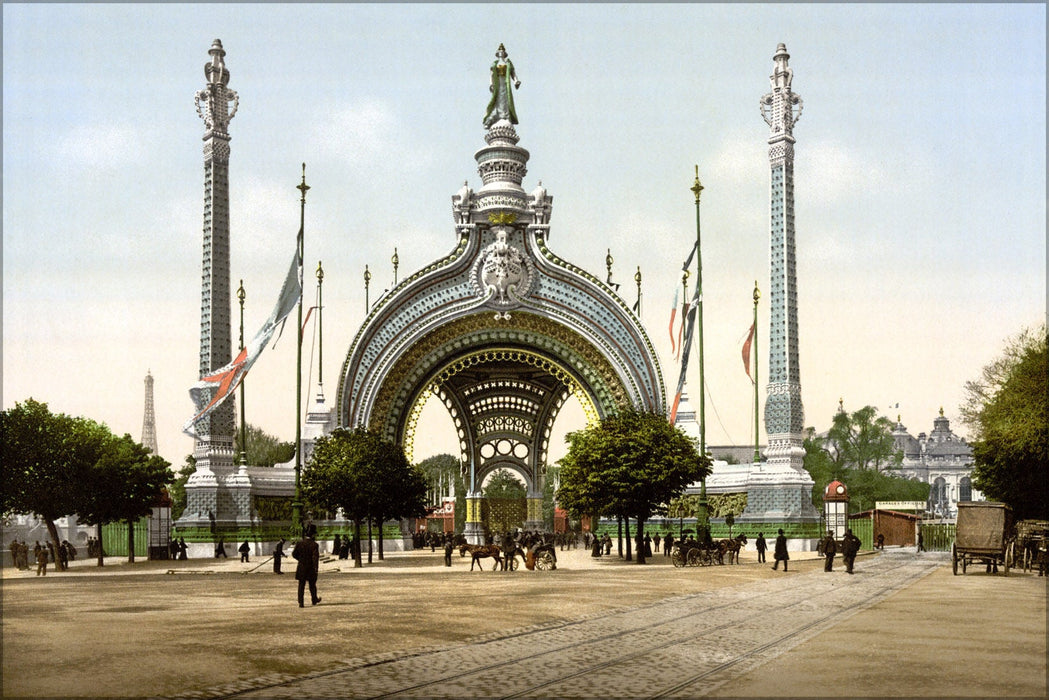 Poster, Many Sizes Available; Grand Entrance, Exposition Universal, 1900, Paris, France