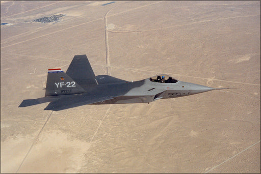 Poster, Many Sizes Available; Yf-22A Advanced Technology Fighter Prototype  F-22 Raptor