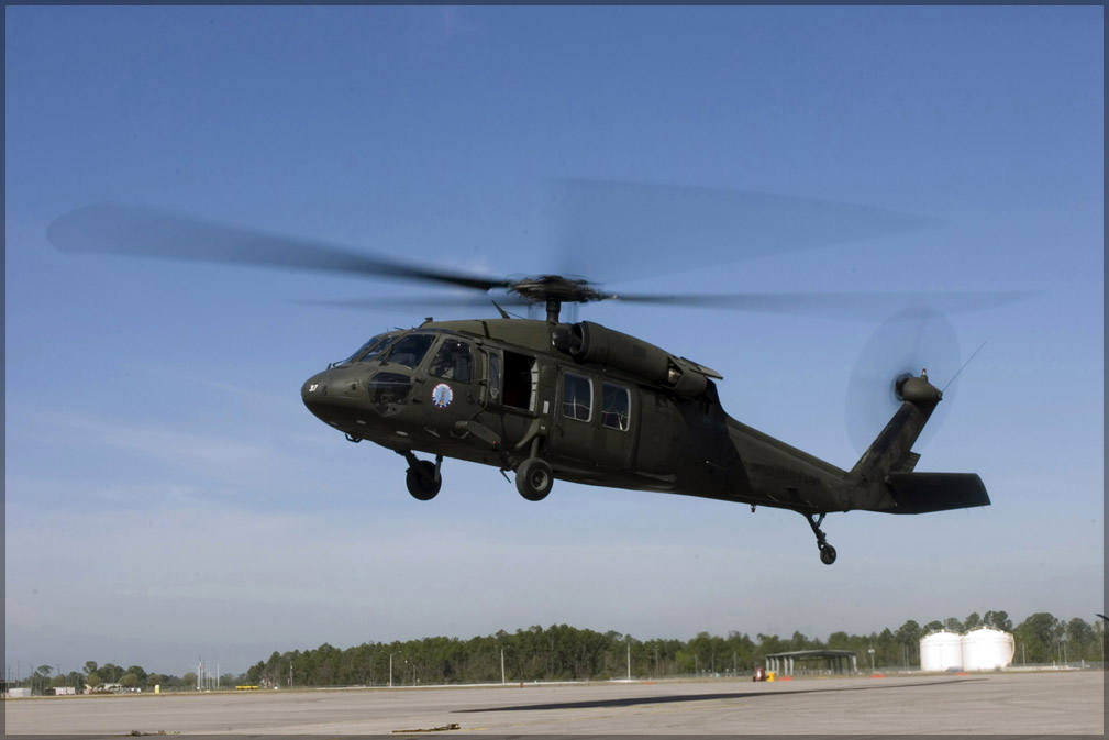 Poster, Many Sizes Available; Uh-60 Black Hawk Helicopter Gulfport Miss