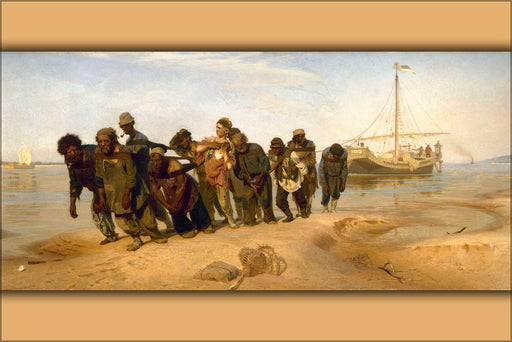 Poster, Many Sizes Available; Volga River Boatmen (1870-1873) By Ilia Efimovich Repin (1844-1930) -