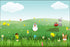 Poster, Many Sizes Available; Easter Landscape