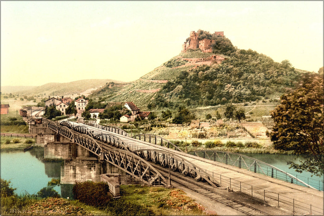 Poster, Many Sizes Available; Ebernburg Bad Munster Am Stein-Ebernburg Germany 1890