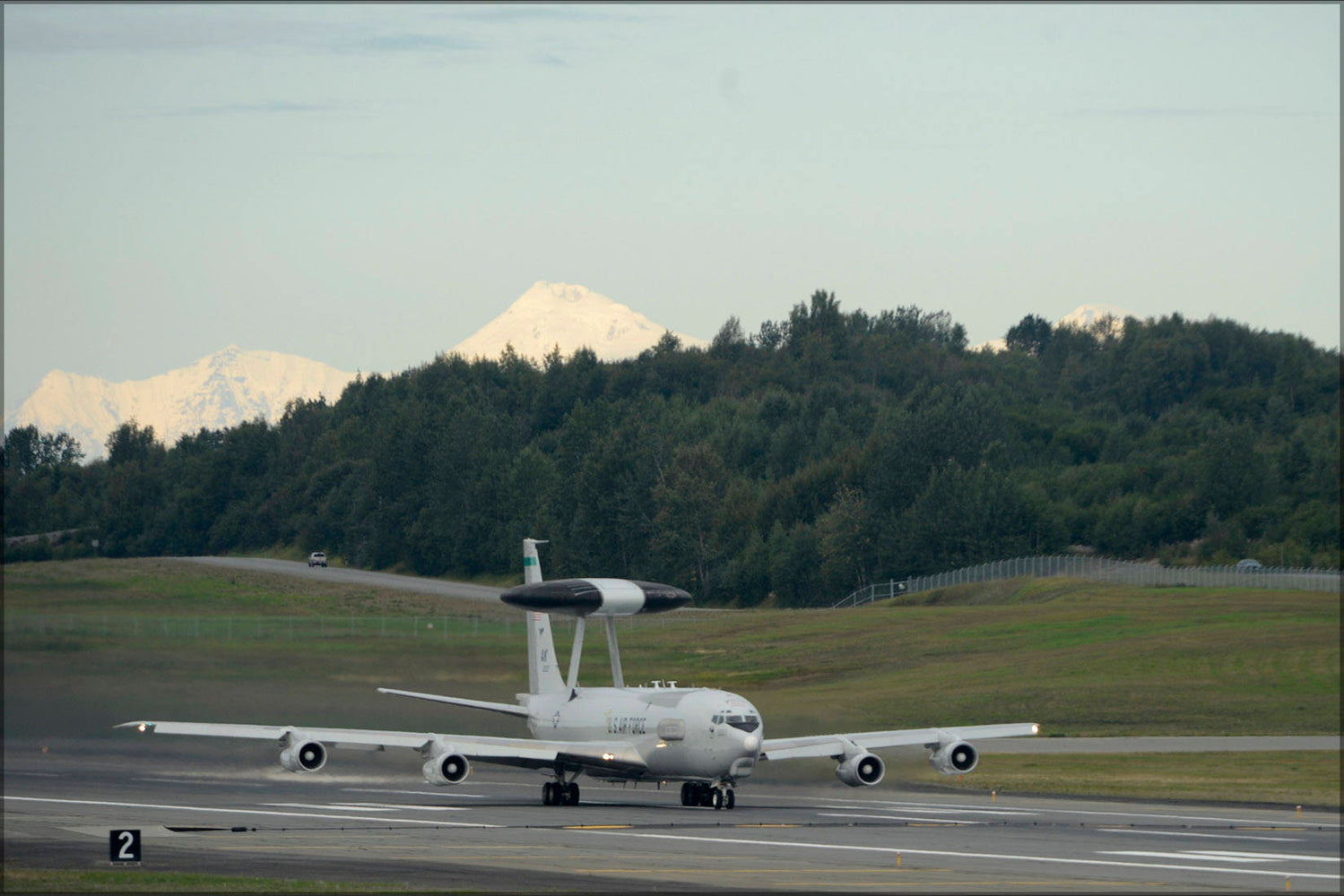 Poster, Many Sizes Available; A U.S. Air Force E 3 Sentry Aircraft Participates In Vigilant Eagle 2013 At Joint Base Elmendorf Richardson, A