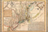 Poster, Many Sizes Available; 1729 Post Map Moll Map Of New York, New England, And Pennsylvania (First Postal Map Of New England)