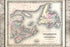 Poster, Many Sizes Available; 1855 Colton Map Of New Brunswick, Nova Scotia, Newfoundland And Price Edward Island