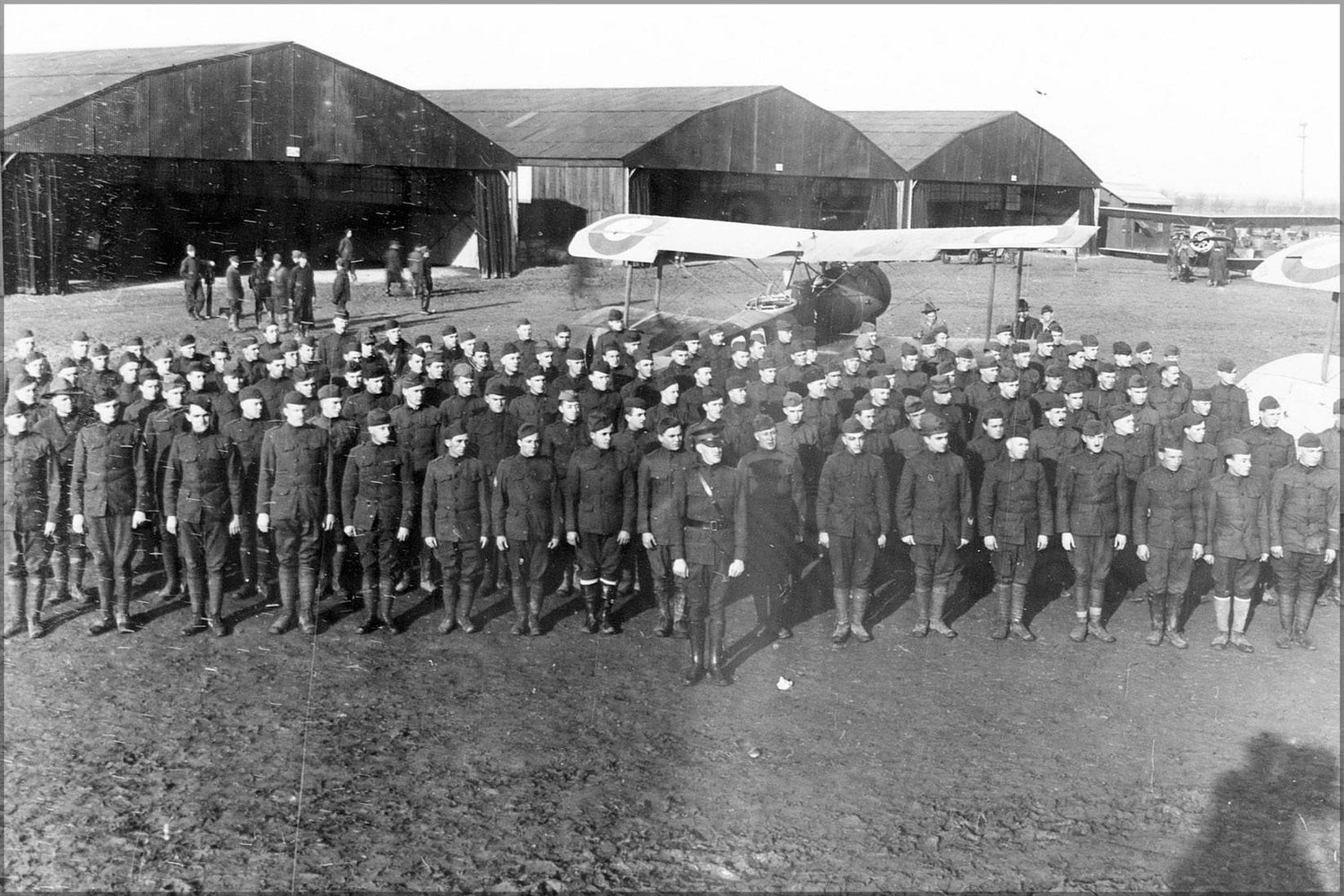 Poster, Many Sizes Available; 34Th Aero Squadron, Tours Aerodrome, France, November 1917