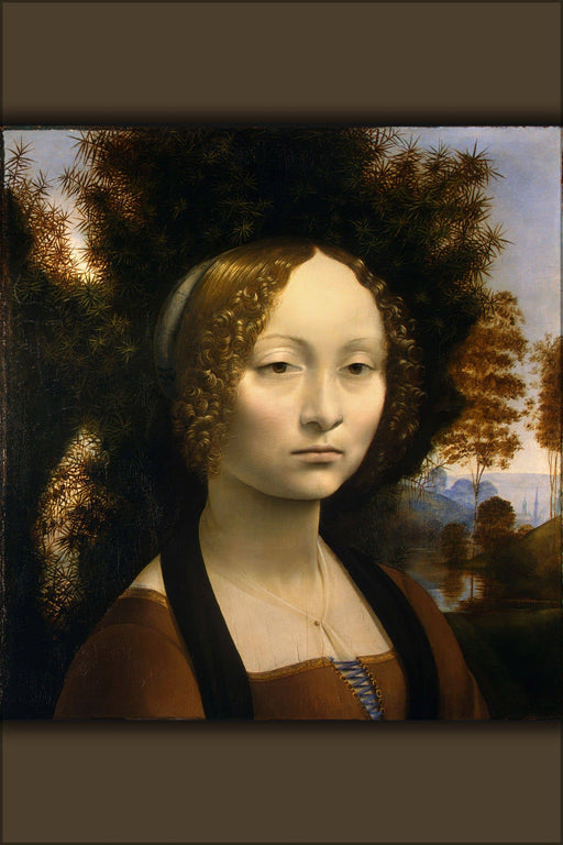 Poster, Many Sizes Available; 3562 Portrait Of Ginevra Deâ Benci By Leonardo Da Vinci 1474