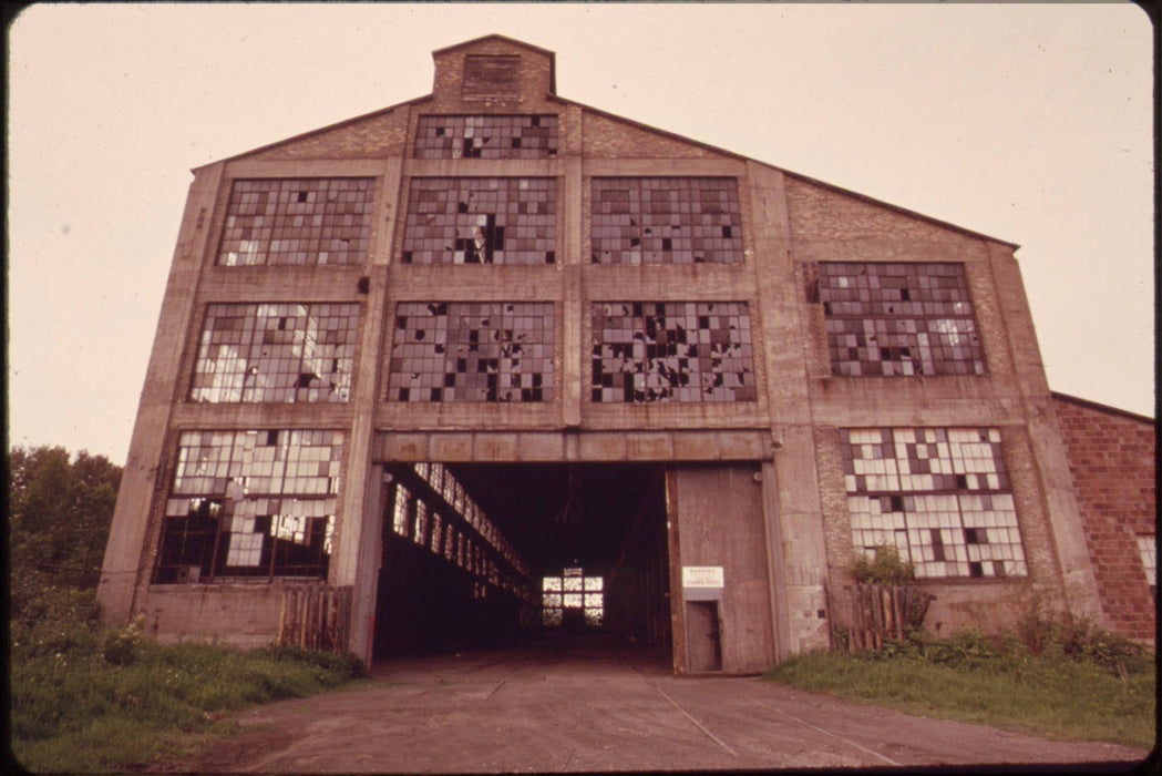 Poster, Many Sizes Available; Abandoned Factory In Riverside, A Suburb Of Duluth On The St Louis River Nara 551586