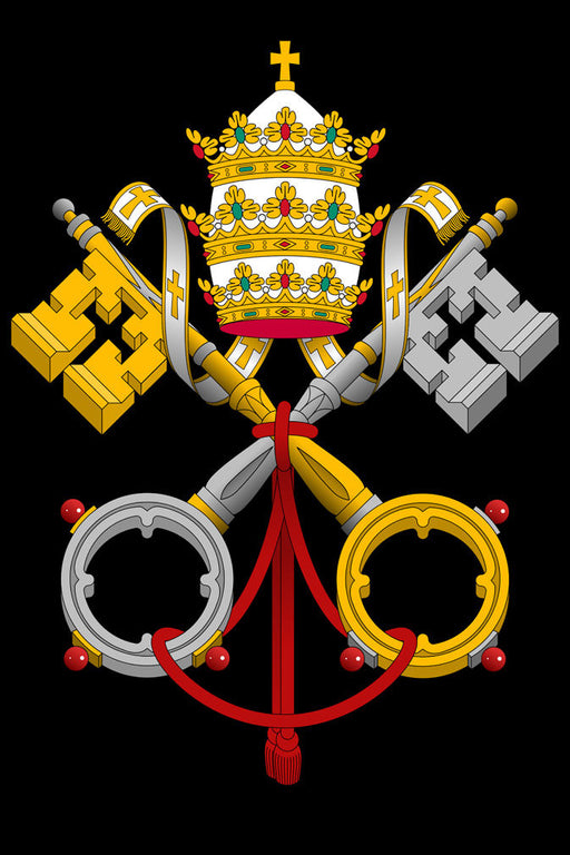 Poster, Many Sizes Available; Emblem Of The Papacy