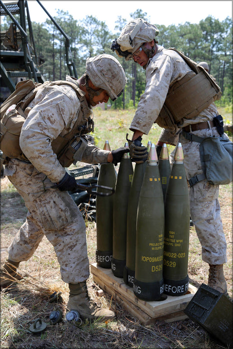 Poster, Many Sizes Available; 10Th Marines Battle For Top Gun Title, Bragging Rights 140506 M Py808 021