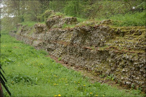 Poster, Many Sizes Available; 20050424 002 Verulamium Wall