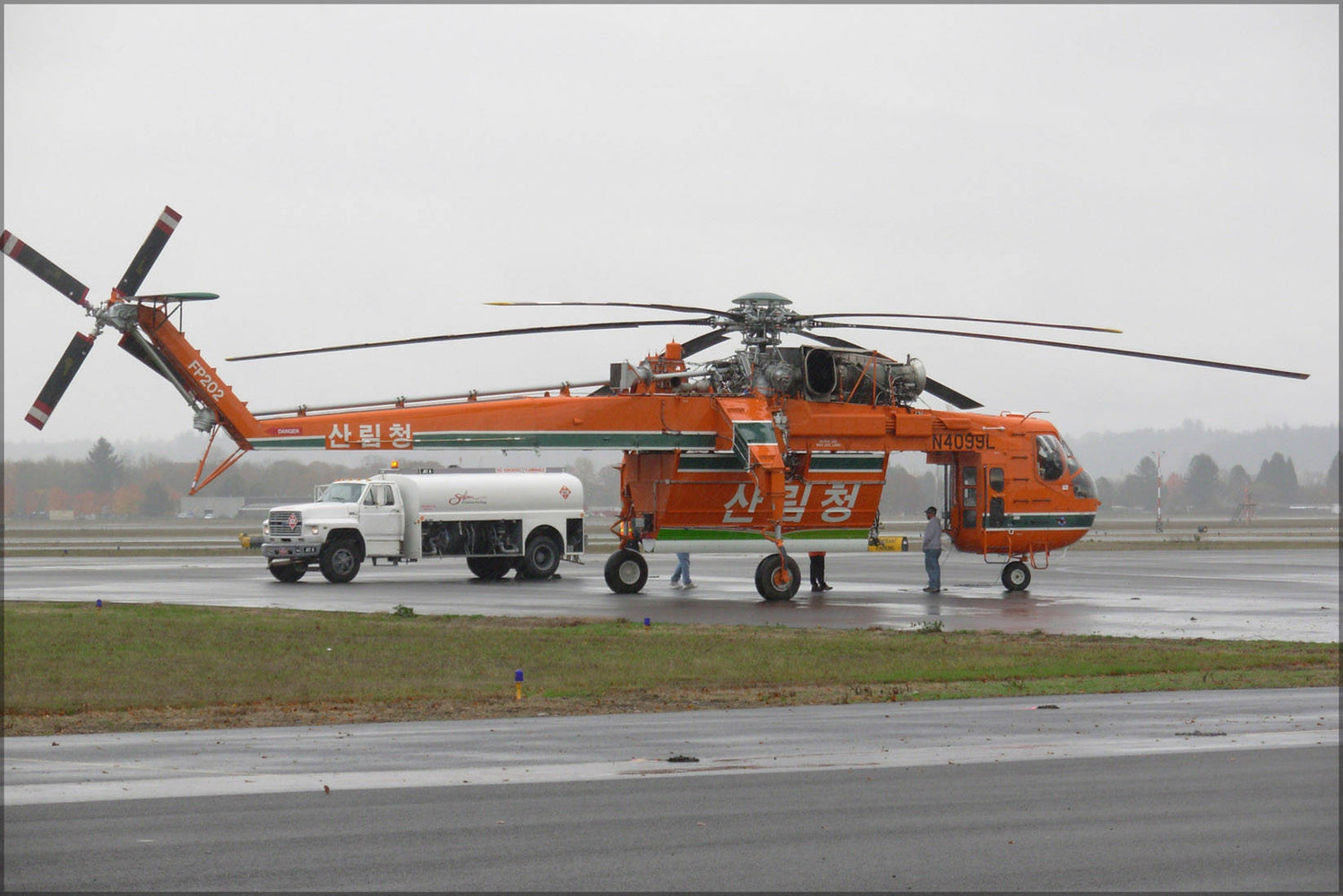 Poster, Many Sizes Available; Erickson Air-Crane S-64 Sikorsky