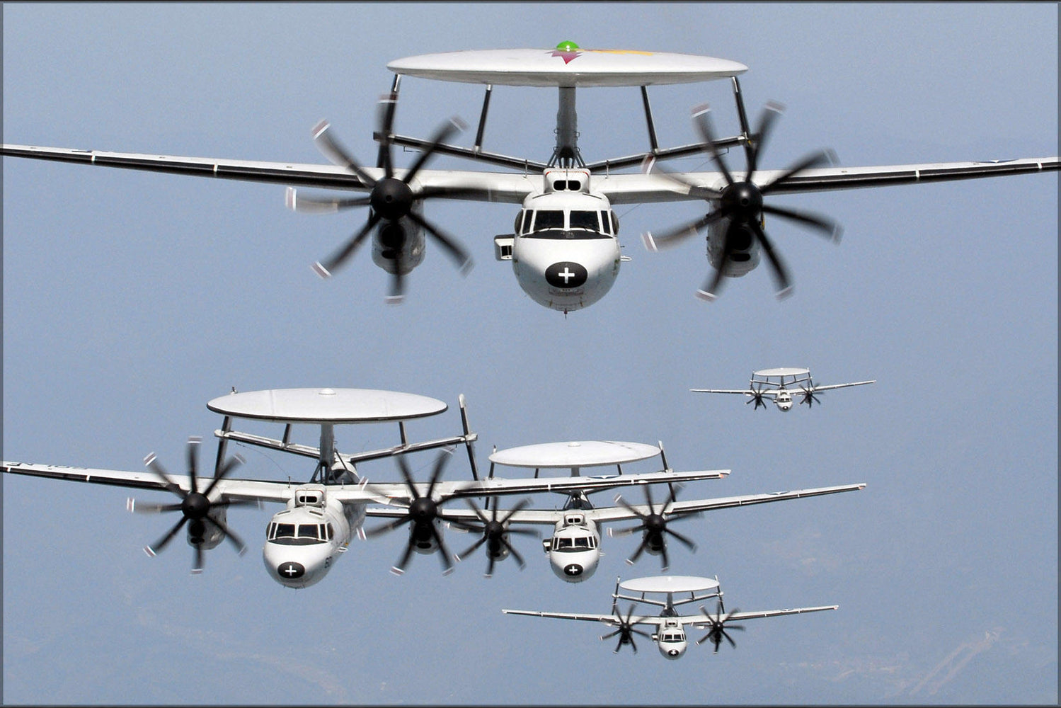 Poster, Many Sizes Available; Grumman E-2C Hawkeye  From (Vaw-115) Liberty Bells