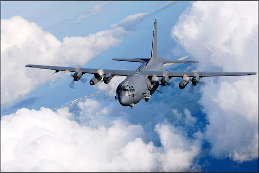 Poster, Many Sizes Available; Ac-130U Gunship 4Th Special Ops Hercules Spectre Spooky