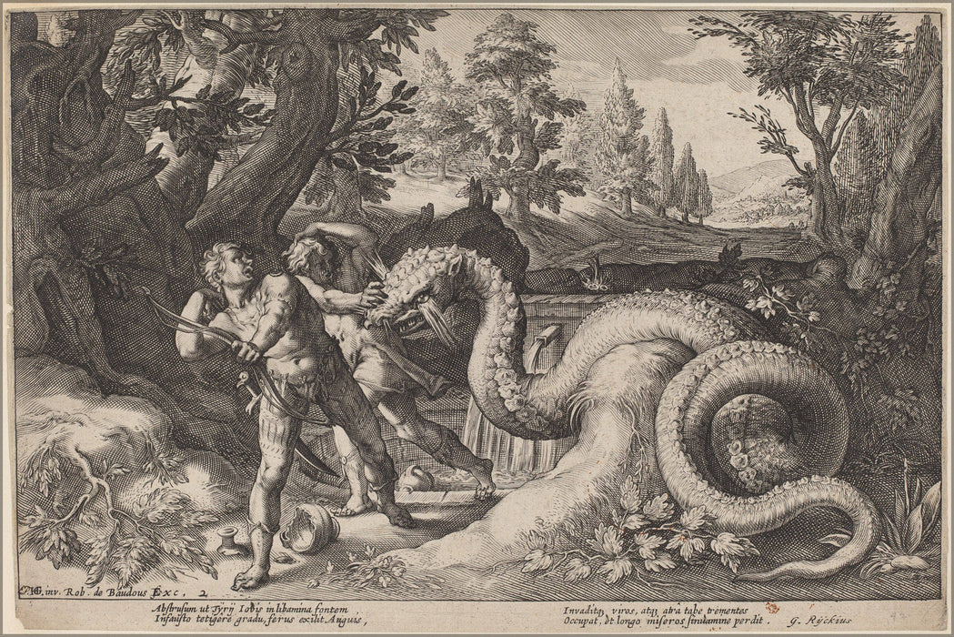 Poster, Many Sizes Available; 1600Ca. Ovid'S Metamorphoses Etching Washington Dc, Nga