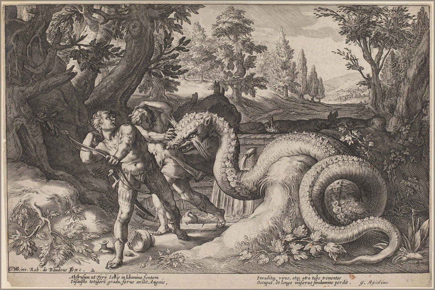 Poster, Many Sizes Available; 1600Ca. Ovid'S Metamorphoses Etching Washington Dc, Nga