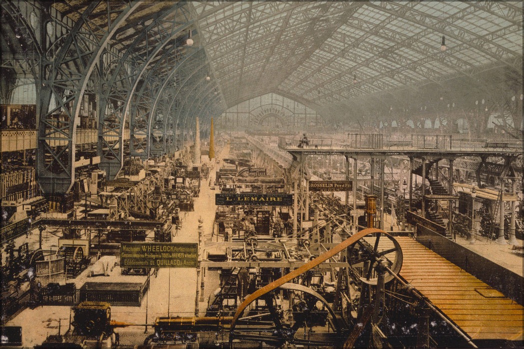 Poster, Many Sizes Available; Interior View Of The Gallery Of Machines, Exposition Universelle Internationale De 1889, Paris, France Lccn200