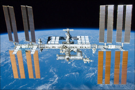 Poster, Many Sizes Available; International Space Station After Undocking Of Sts 132