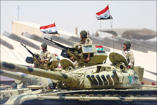 Poster, Many Sizes Available; Iraqi Tanks During The Parade