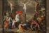24"x36" Gallery Poster, jesus Christ on the Cross by simon de vos 17th century