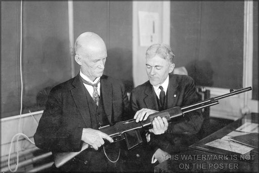 24"x36" Gallery Poster, john browning with BAR