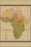 24"x36" Gallery Poster, language map of Africa 1883