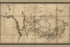 24"x36" Gallery Poster, map Alexander Mackenzie route north america 1801